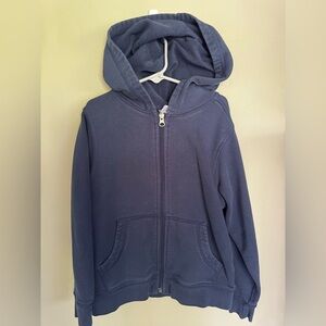 Hanna Andersson Navy Blue Kids Hoodie